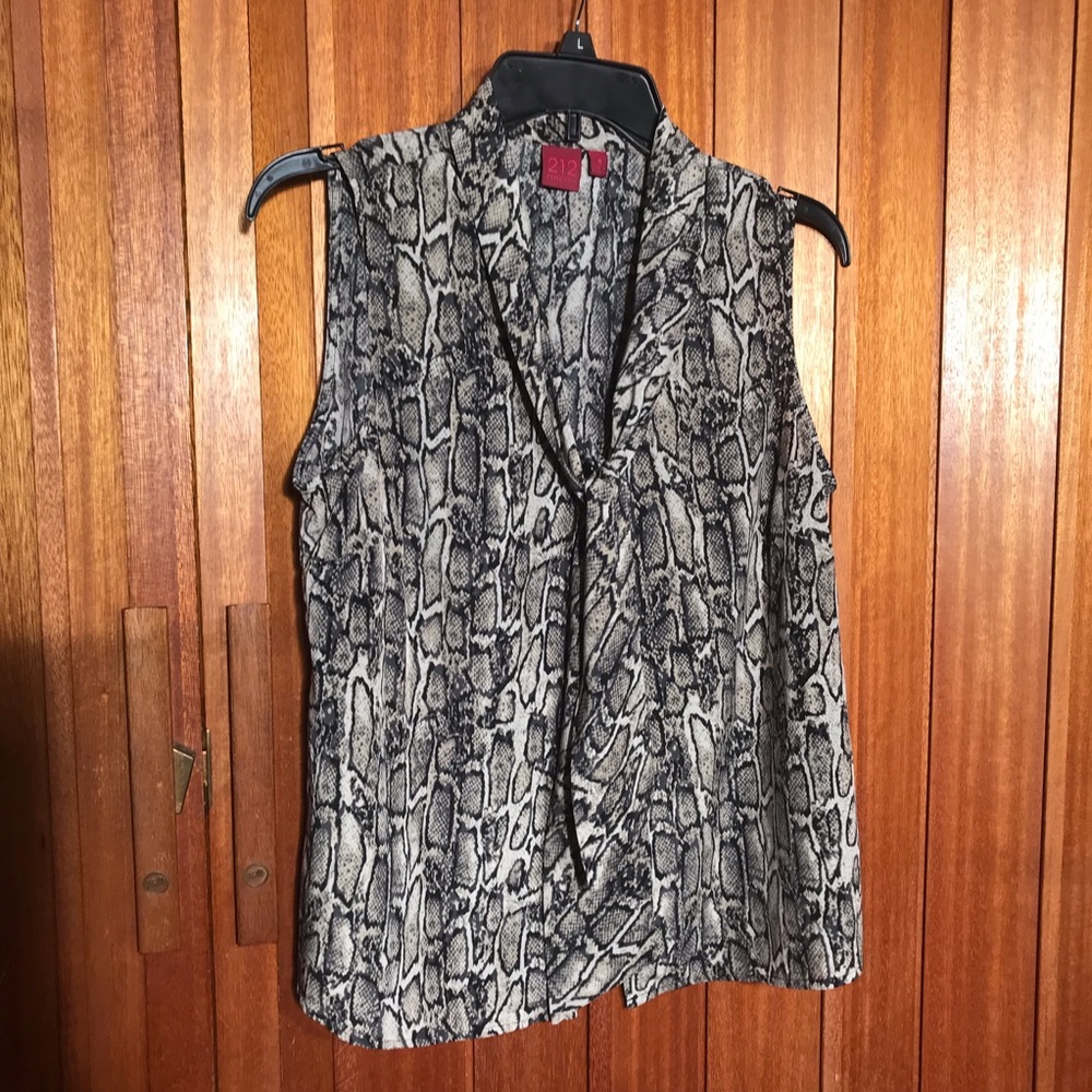 Print Sleeveless Dress Top